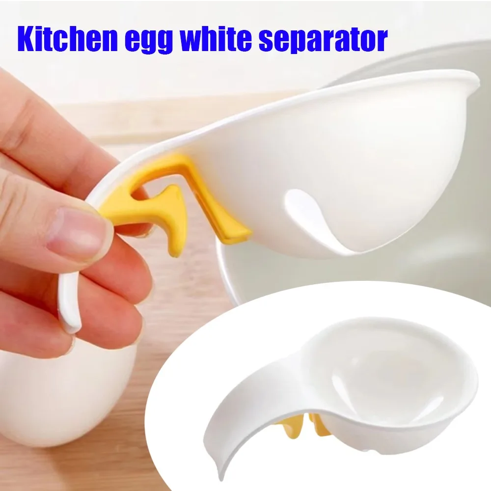 Household Egg Separator Egg Yolk Separator Filter Clip Convenient Kitchen Baking Supplies Suitable For Home Kitchen Gadgets
Household Egg Separator Egg Yolk Separator Filter Clip Convenient Kitchen Baking Supplies Suitable For Home Kitchen Gadgets