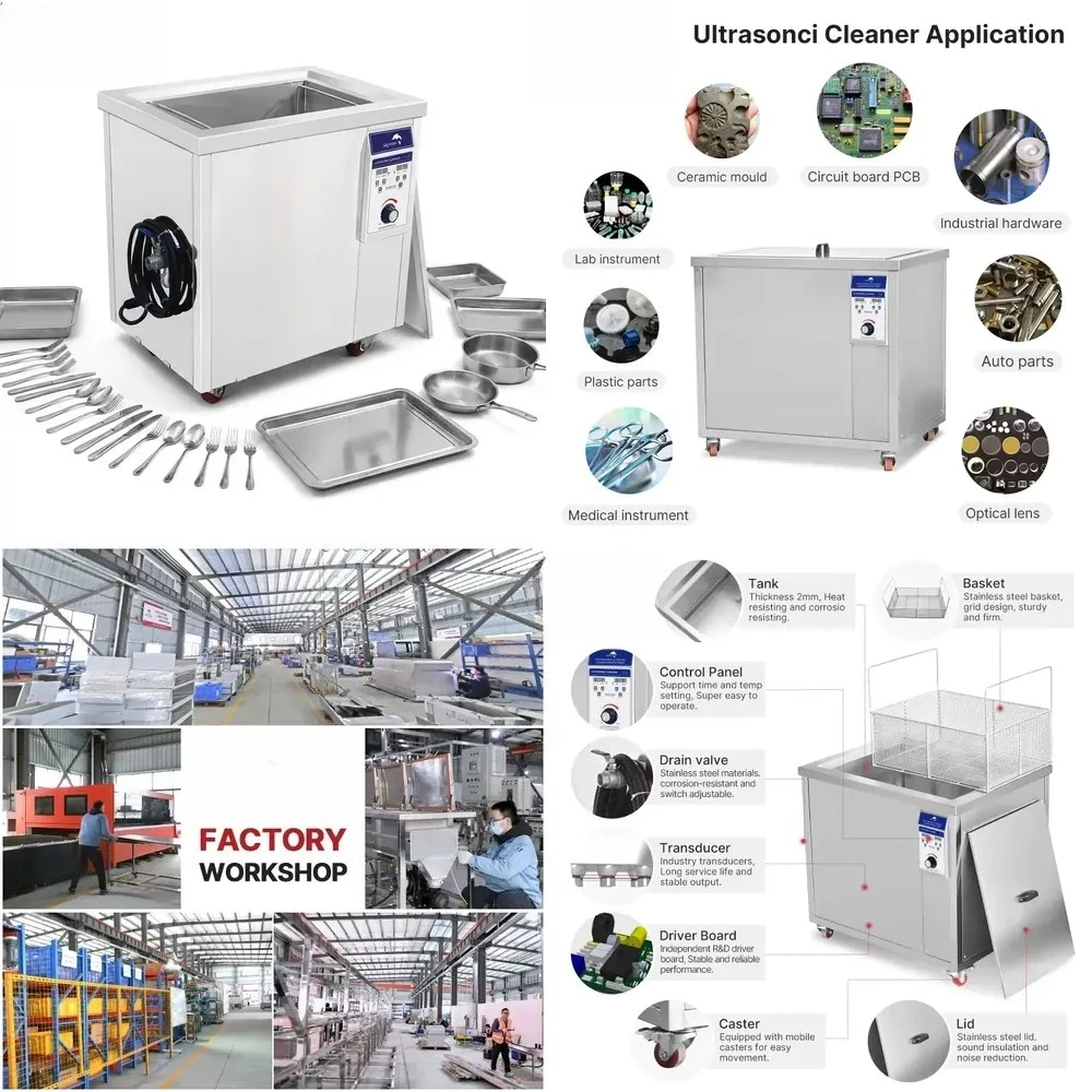 Skymen Custom 77L Industrial Ultrasonic Cleaning Machine JP-240ST Dish Washer Machine for Cutlery Baking Trays
Skymen Custom 77L Industrial Ultrasonic Cleaning Machine JP-240ST Dish Washer Machine for Cutlery Baking Trays