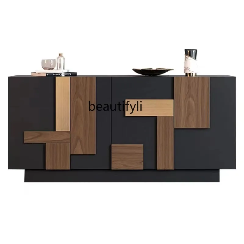 Paint Sideboard Cabinet Modern Simple Hallway Shoe Cabinet Solid Wood Art Storage Organizer Tea Cabinet
Paint Sideboard Cabinet Modern Simple Hallway Shoe Cabinet Solid Wood Art Storage Organizer Tea Cabinet