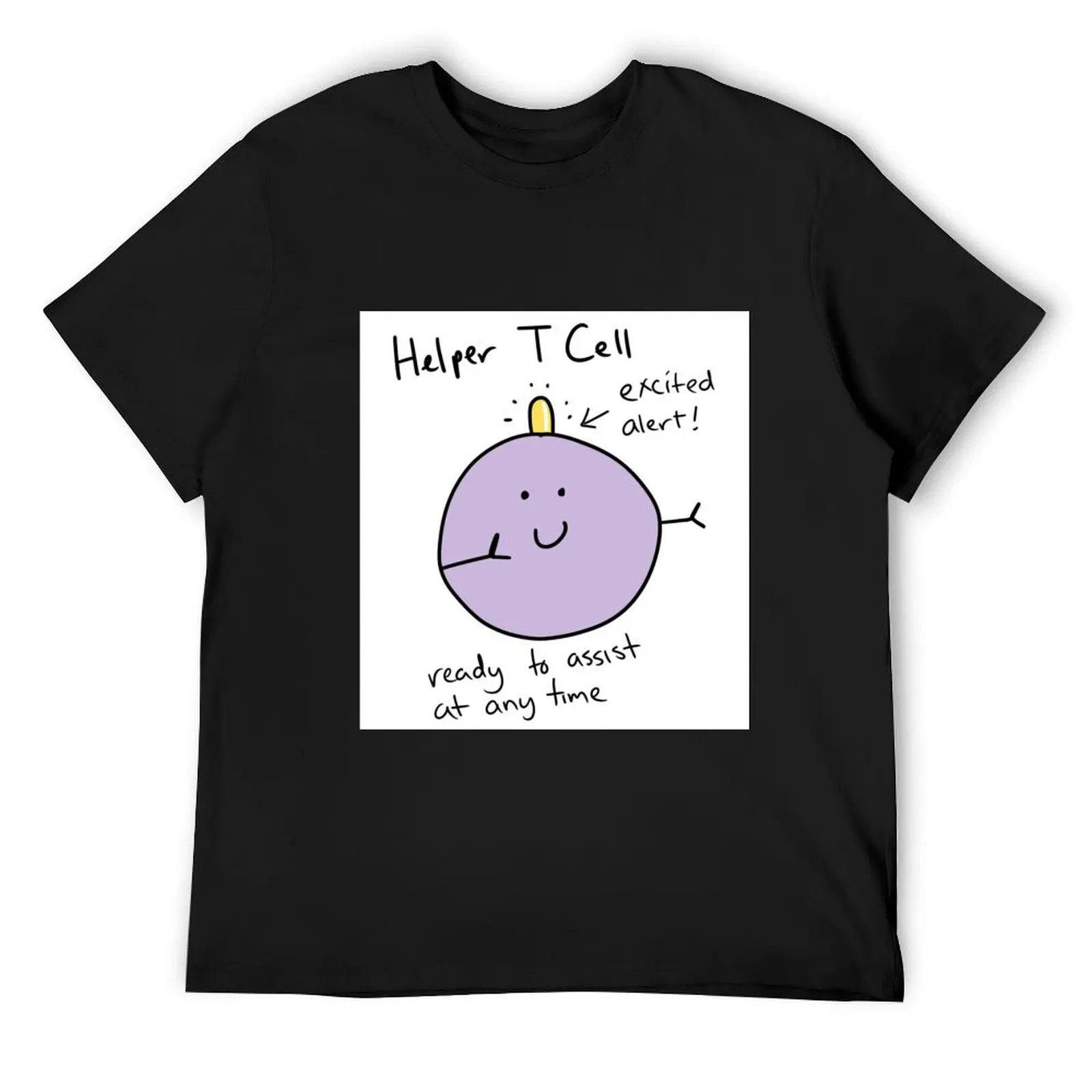 Helper T Cell T-Shirt Short sleeve tee kawaii clothes tops tshirts for men
Helper T Cell T-Shirt Short sleeve tee kawaii clothes tops tshirts for men