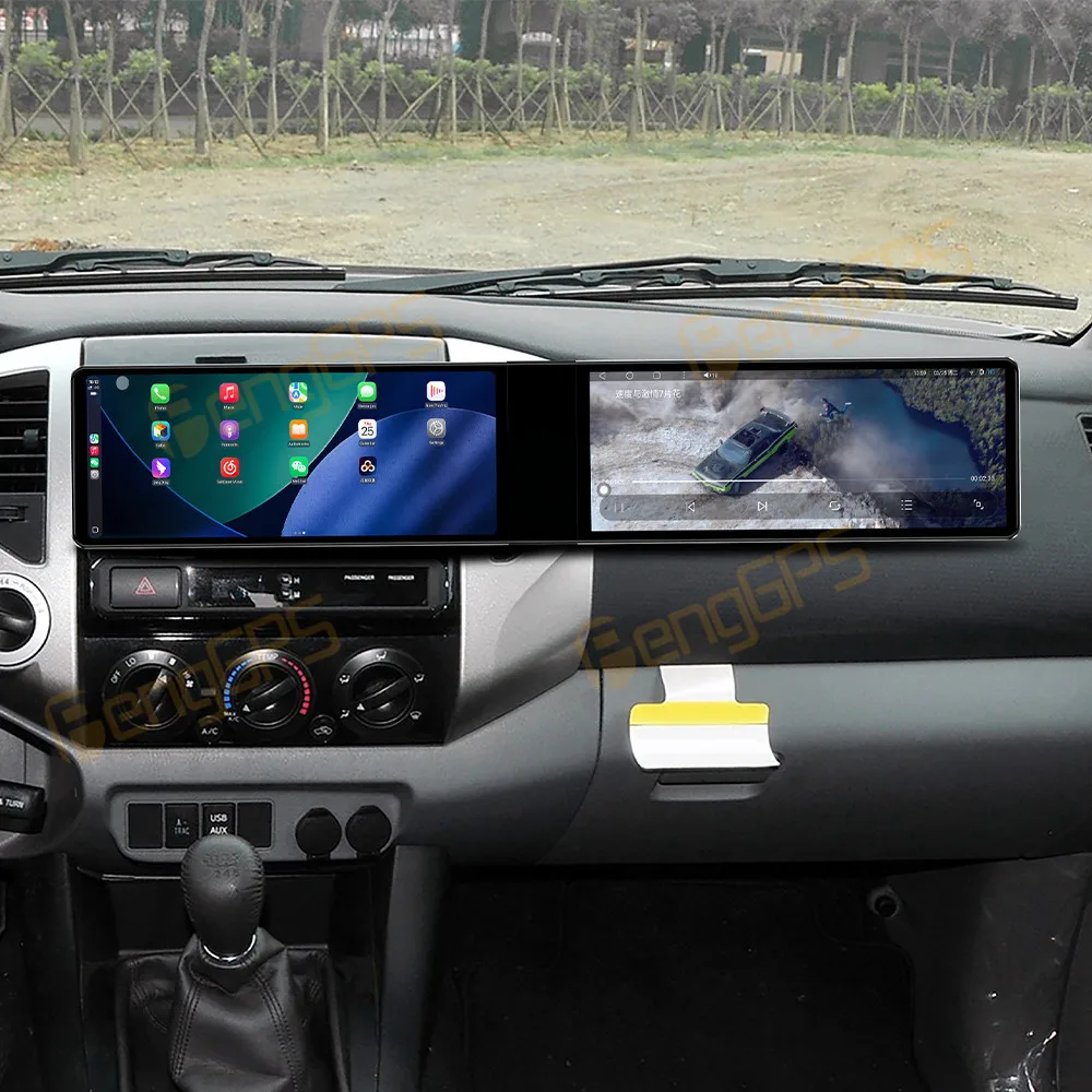 24,6-дюймовый автомобильный радиоприемник для Toyota Tacoma 2005-2013 с Android Auto, GPS-навигацией, мультимедиа, видео и стереосистемой
24,6-дюймовый автомобильный радиоприемник для Toyota Tacoma 2005-2013 с Android Auto, GPS-навигацией, мультимедиа, видео и стереосистемой