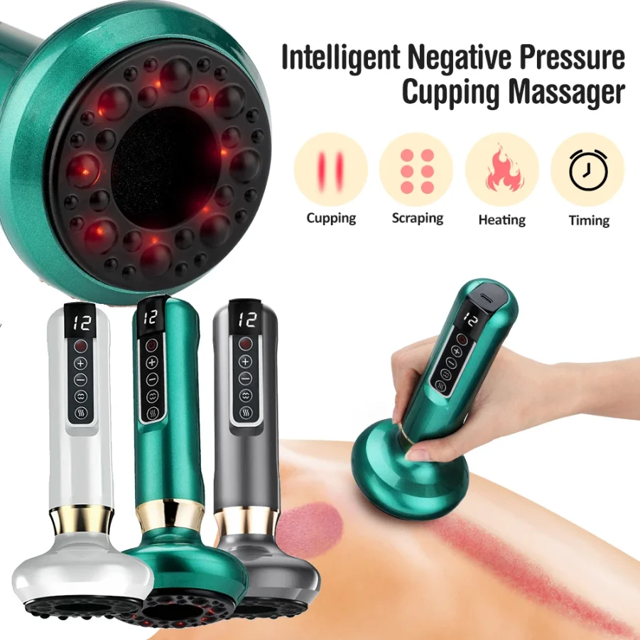 Smart Body Massager Vacuum Suction Device Cellulite Fat Bruning Handheld Chinese Sculpting Heating Cans For Belly Back Massage
Smart Body Massager Vacuum Suction Device Cellulite Fat Bruning Handheld Chinese Sculpting Heating Cans For Belly Back Massage