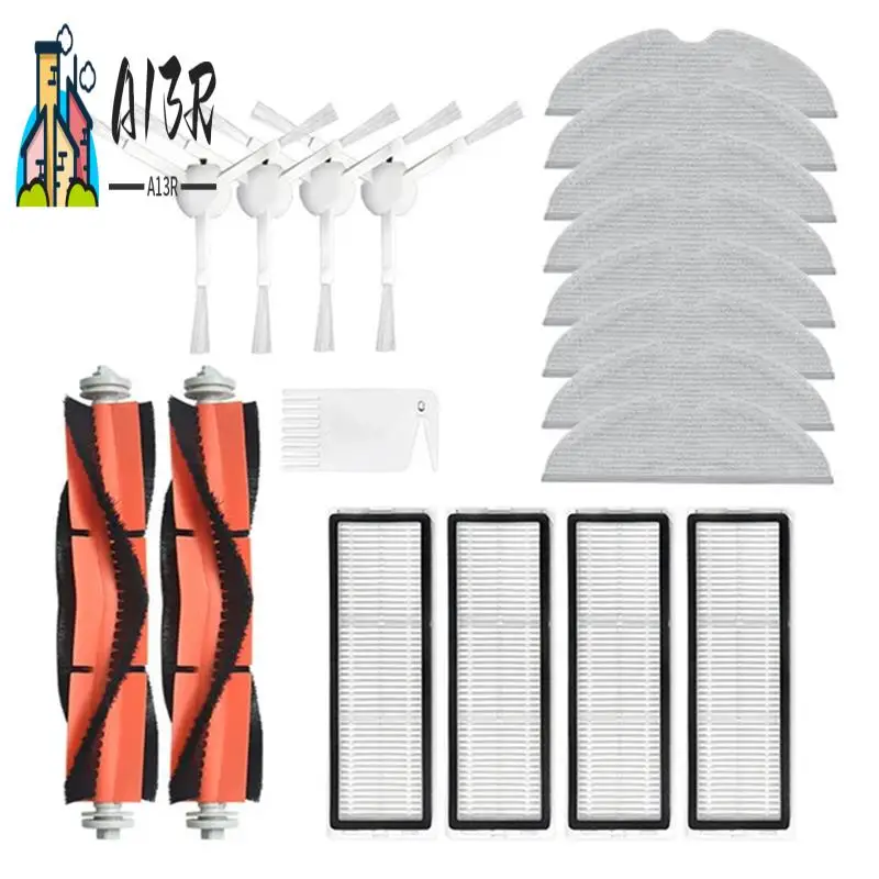 A13R-Main Side Brush HEPA Filter Mop Cloth Pads For XIAOMI MIJIA 1C STYTJ01ZHM 1T STYTJ02ZHM Vacuum Cleaner Parts
A13R-Main Side Brush HEPA Filter Mop Cloth Pads For XIAOMI MIJIA 1C STYTJ01ZHM 1T STYTJ02ZHM Vacuum Cleaner Parts