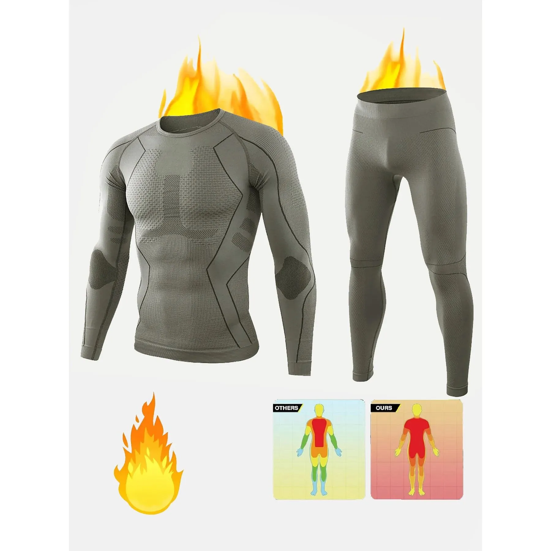 Мужской комплект термобелья из ПВХ-материала, прямой крой, зимняя коллекция, нейтральный цвет
Мужской комплект термобелья из ПВХ-материала, прямой крой, зимняя коллекция, нейтральный цвет