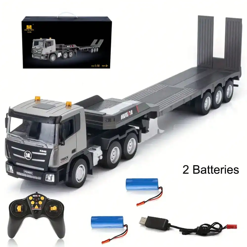 1:24 RC Construction Truck 9-Channel Transport Dump Truck Lights ABS USB Charging 2.4GHz Wireless Birthday Holiday Gift
1:24 RC Construction Truck 9-Channel Transport Dump Truck Lights ABS USB Charging 2.4GHz Wireless Birthday Holiday Gift