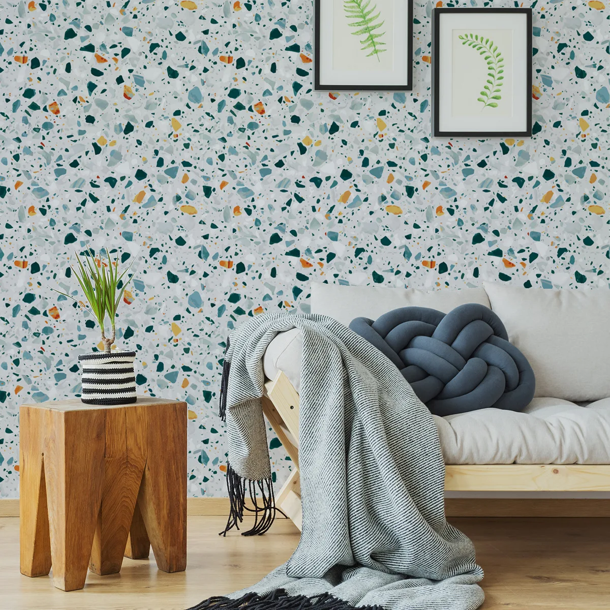 Minimalist Terrazzo Wallpaper - Colorful Geometric Texture for Living Room & Bedroom Feature Walls
Minimalist Terrazzo Wallpaper - Colorful Geometric Texture for Living Room & Bedroom Feature Walls