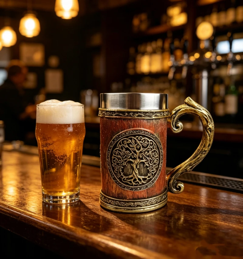 Embossed Beer Stein Nordic Style Resin Stainless Steel Coffee Mug Gift for Father's Day Coffee Cup for Bar Party Home Decor
Embossed Beer Stein Nordic Style Resin Stainless Steel Coffee Mug Gift for Father's Day Coffee Cup for Bar Party Home Decor