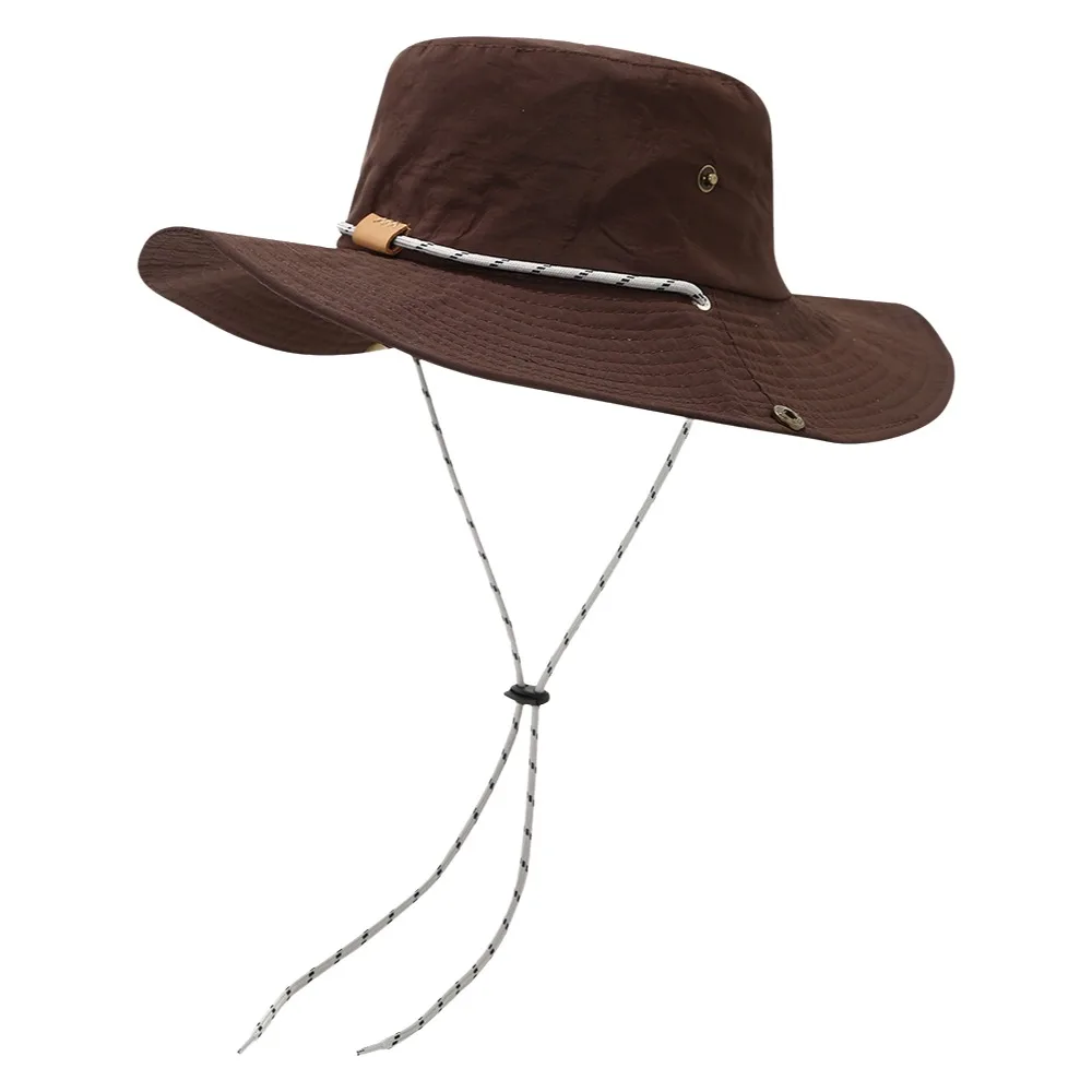 Fashion Rope Chain Men Bucket Hat UV Protect Waterproof Fishing Cap Sunshade Breathable Sun Hat Outdoor Hiking
Fashion Rope Chain Men Bucket Hat UV Protect Waterproof Fishing Cap Sunshade Breathable Sun Hat Outdoor Hiking