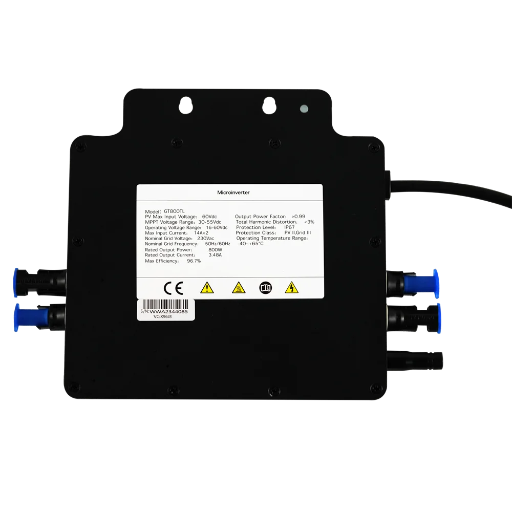 Micro Inverter 400W 600W 800W On Grid Invert Micro Solar Inverters For Home Power
Micro Inverter 400W 600W 800W On Grid Invert Micro Solar Inverters For Home Power
