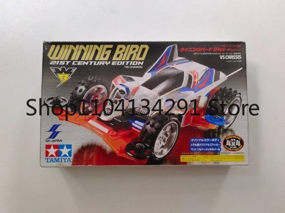 Original Tamiya 4WD Car 92299 Red “Winning Bird” VS Chassis WINNING BIRD Four-Color Series Toy Model Collectible
Original Tamiya 4WD Car 92299 Red “Winning Bird” VS Chassis WINNING BIRD Four-Color Series Toy Model Collectible
