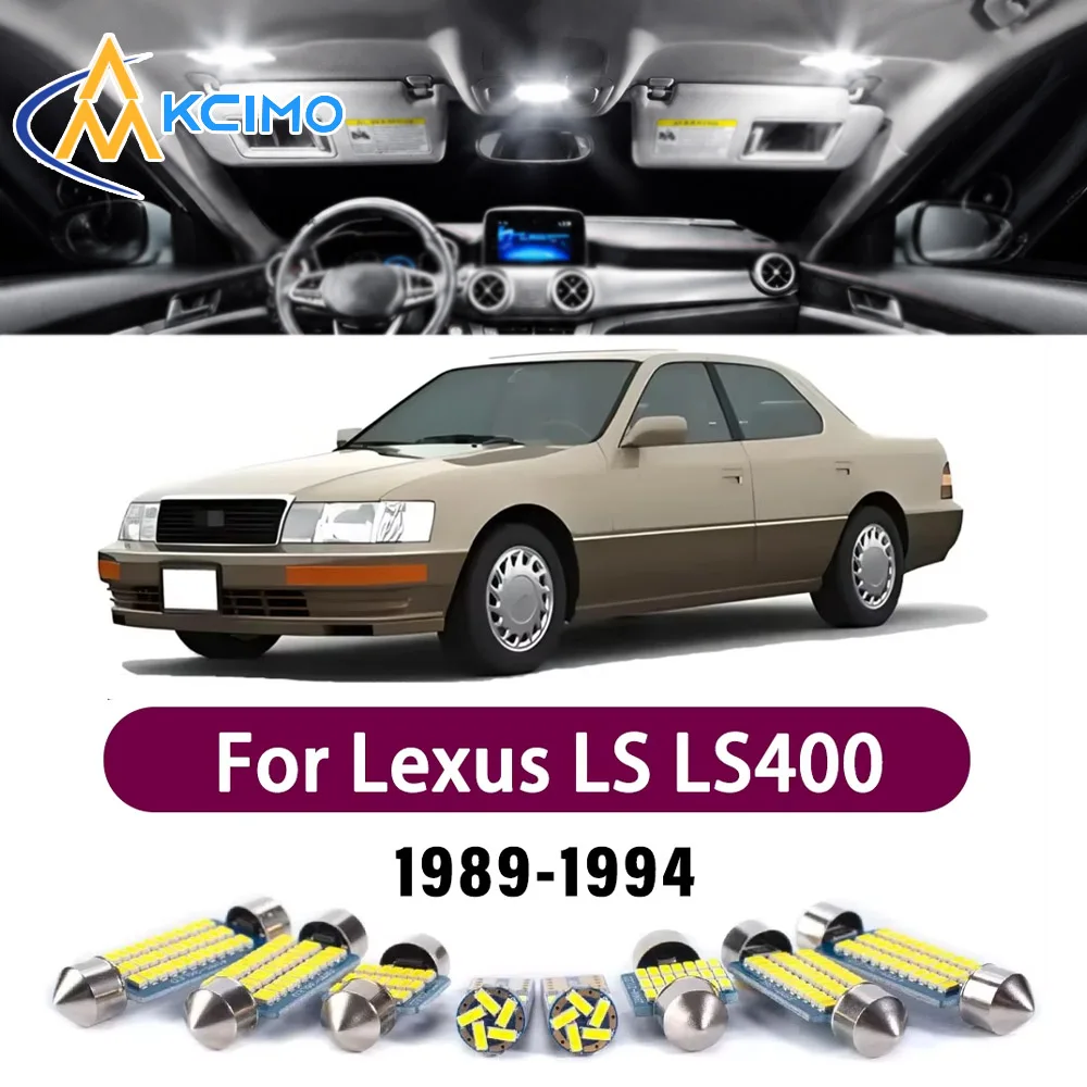 New LED Canbus Interior Reading Dome Vanity Mirror Light Kit For Lexus LS LS400 1989-1994 Premium Bright Easy Install LED Lights
New LED Canbus Interior Reading Dome Vanity Mirror Light Kit For Lexus LS LS400 1989-1994 Premium Bright Easy Install LED Lights