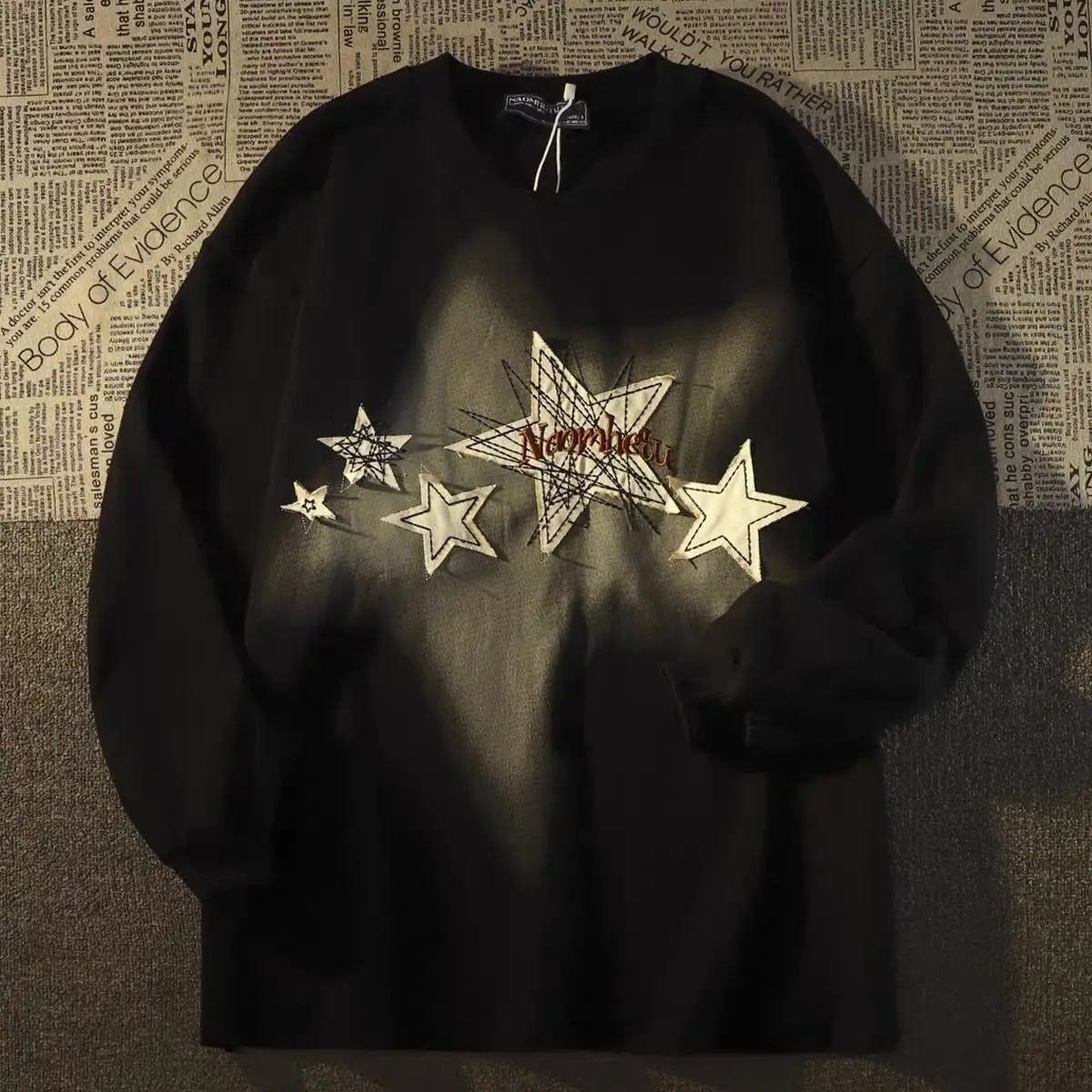 Женские толстовки Женская одежда Домашняя одежда Гранж Strecth Bf Подростки Потрясающая трехмерная нашивка Стираная строчка Контраст
Женские толстовки Женская одежда Домашняя одежда Гранж Strecth Bf Подростки Потрясающая трехмерная нашивка Стираная строчка Контраст