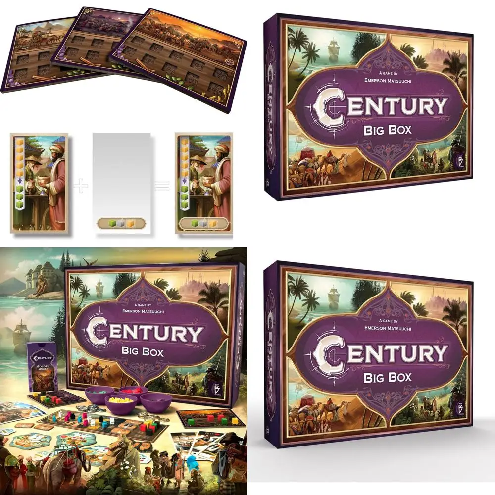 Глобальная коллекционная стратегическая игра: коллекция трилогия Century для детей 8+, 2-4 игрока, 30-45 мин, игры Plan B
Глобальная коллекционная стратегическая игра: коллекция трилогия Century для детей 8+, 2-4 игрока, 30-45 мин, игры Plan B