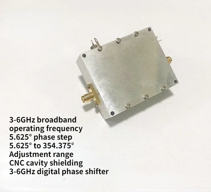 Переключатель фаз RF цифровой переключатель фаз RF C-Band микроволновая печь 5,8G цифровой переключатель фаз
Переключатель фаз RF цифровой переключатель фаз RF C-Band микроволновая печь 5,8G цифровой переключатель фаз