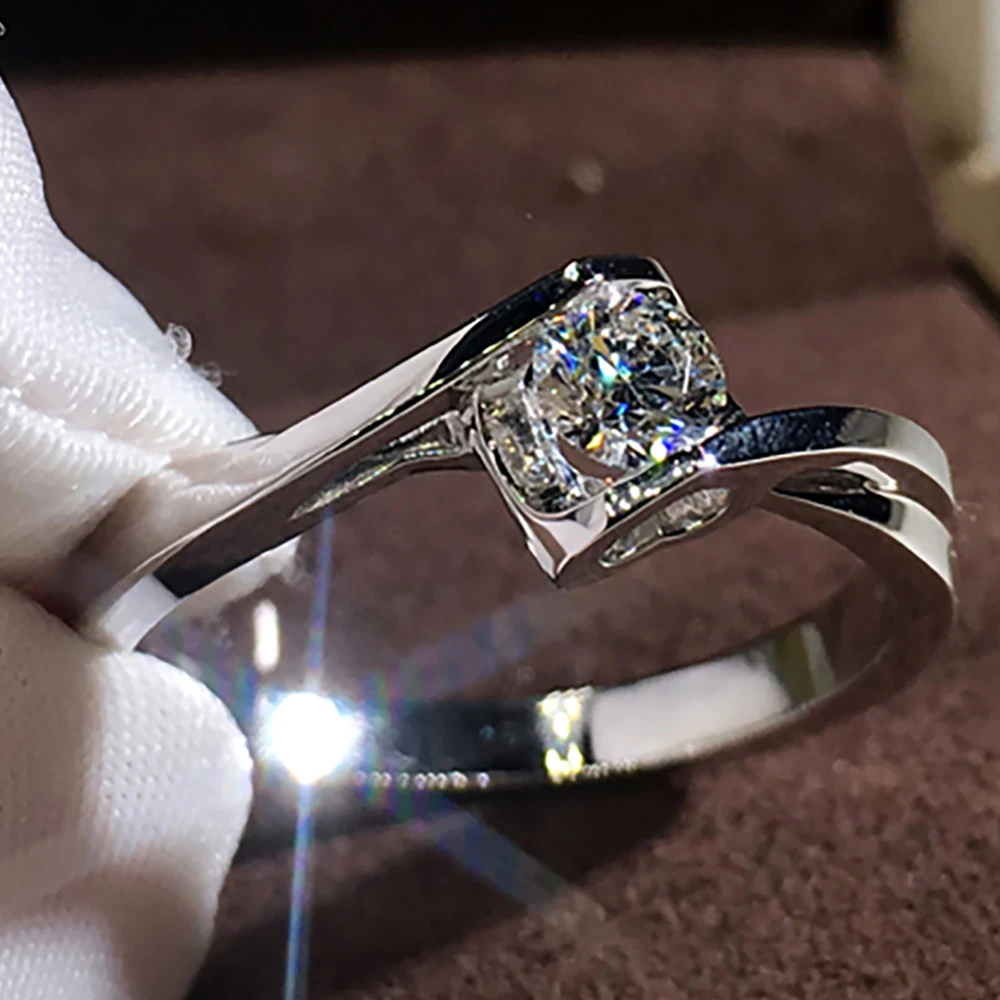 10K Au417 White Gold Women Wedding Party Engagement Ring 1 2 3 4 5 Carat Round Heart Moissanite Diamond Ring Trendy Cute Classic
10K Au417 White Gold Women Wedding Party Engagement Ring 1 2 3 4 5 Carat Round Heart Moissanite Diamond Ring Trendy Cute Classic