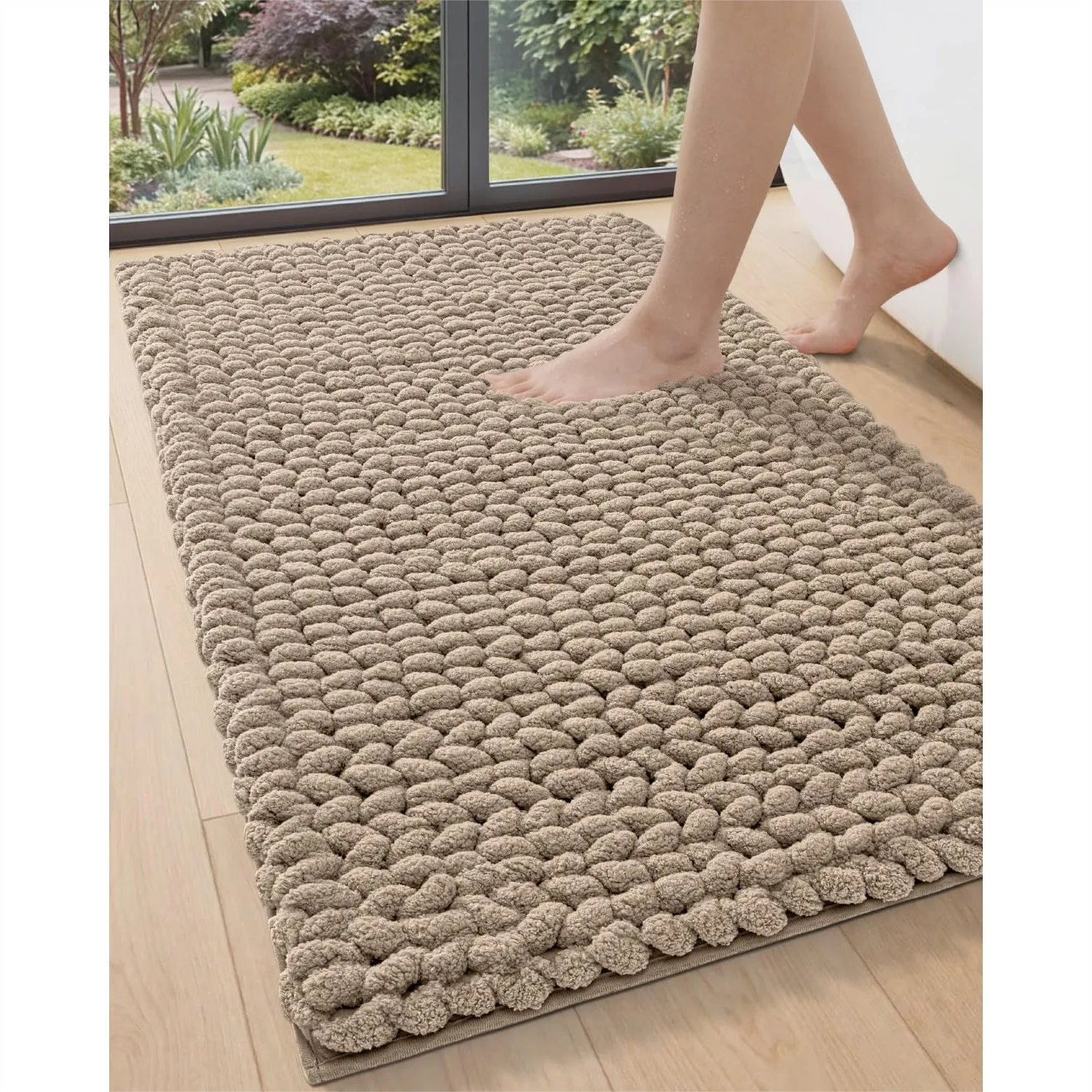 Bathroom Rugs 24x43, Non Slip Washable Bath Mat, Luxury Chenille Super Absorbent Ultra Thick Bathmats for Shower Floor, Plush
Bathroom Rugs 24x43, Non Slip Washable Bath Mat, Luxury Chenille Super Absorbent Ultra Thick Bathmats for Shower Floor, Plush