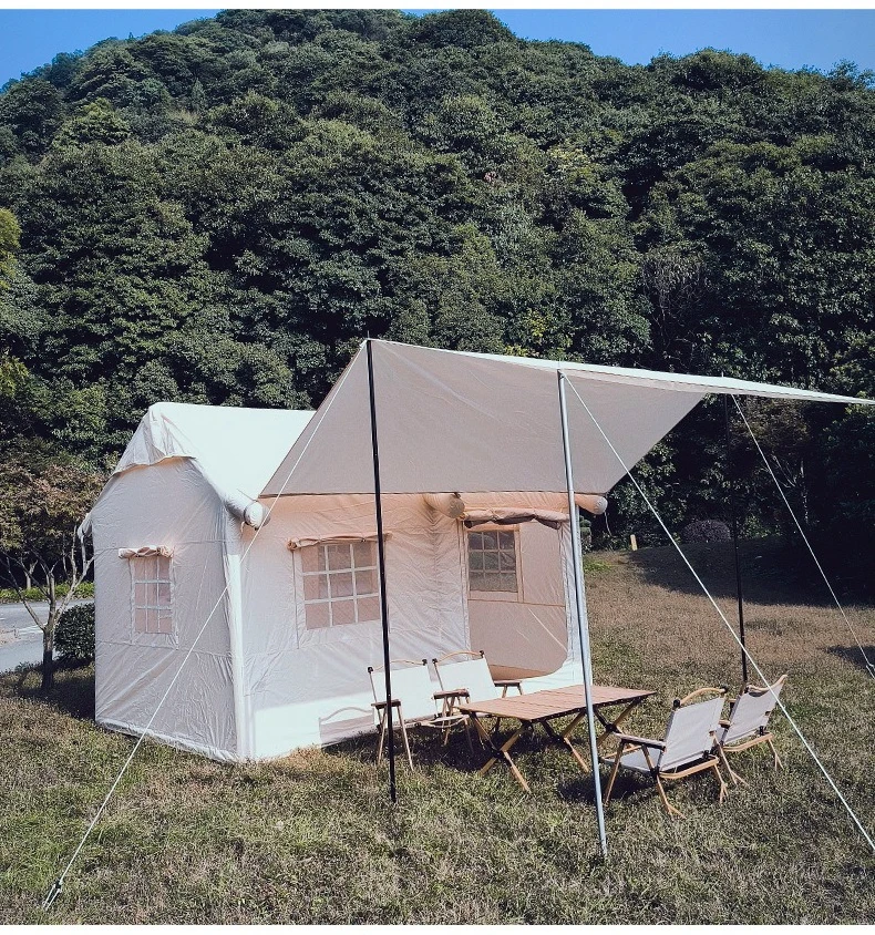 3-4 people camping Korean-style hut tent house type inflatable tent, free to build for family travel outdoors
3-4 people camping Korean-style hut tent house type inflatable tent, free to build for family travel outdoors