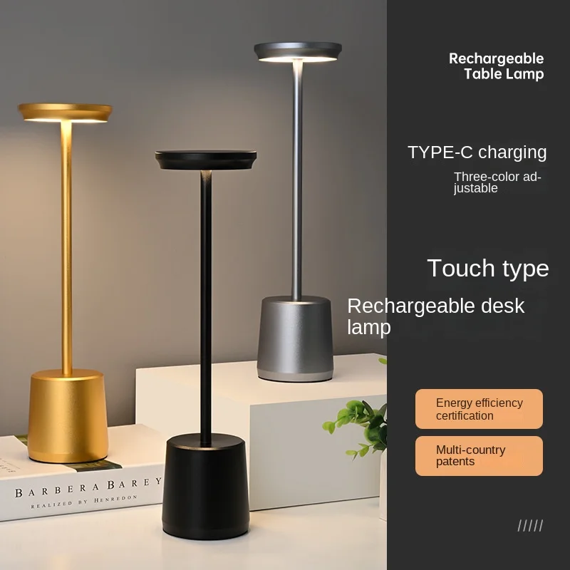 Wireless Table Lamp Touch Sensor Rechargeable Desktop Night Light LED Reading Lamp for Restaurant Hotel Bar Bedroom Decor Light
Wireless Table Lamp Touch Sensor Rechargeable Desktop Night Light LED Reading Lamp for Restaurant Hotel Bar Bedroom Decor Light