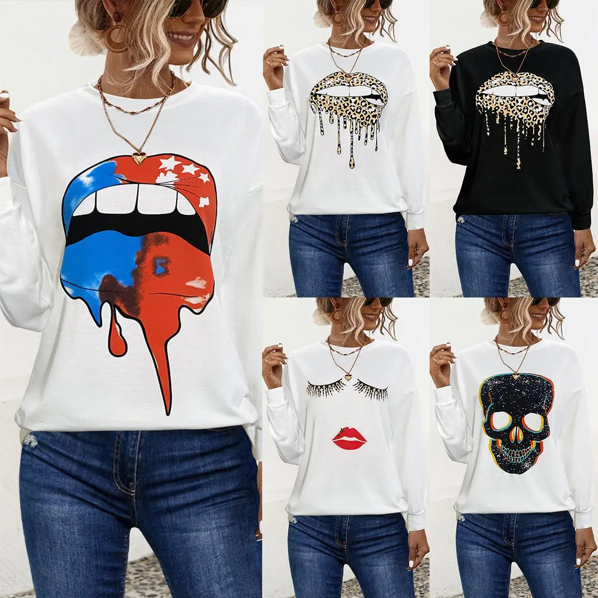 Long Sleeve Eyelash Print Hoodie Women's Casual Style Printed Eye Lash Design Comfortable Fit Hoodie for All Seasons
Long Sleeve Eyelash Print Hoodie Women's Casual Style Printed Eye Lash Design Comfortable Fit Hoodie for All Seasons