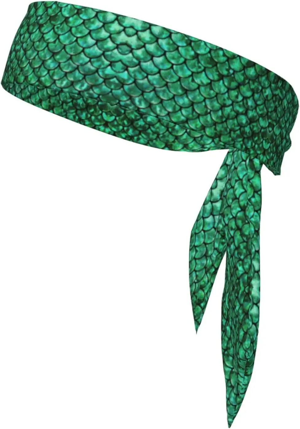 Green Fish Scales Print Elastic Sports Head Tie Sweat Wicking Headband for Men and Women for Tennis Karate
Green Fish Scales Print Elastic Sports Head Tie Sweat Wicking Headband for Men and Women for Tennis Karate