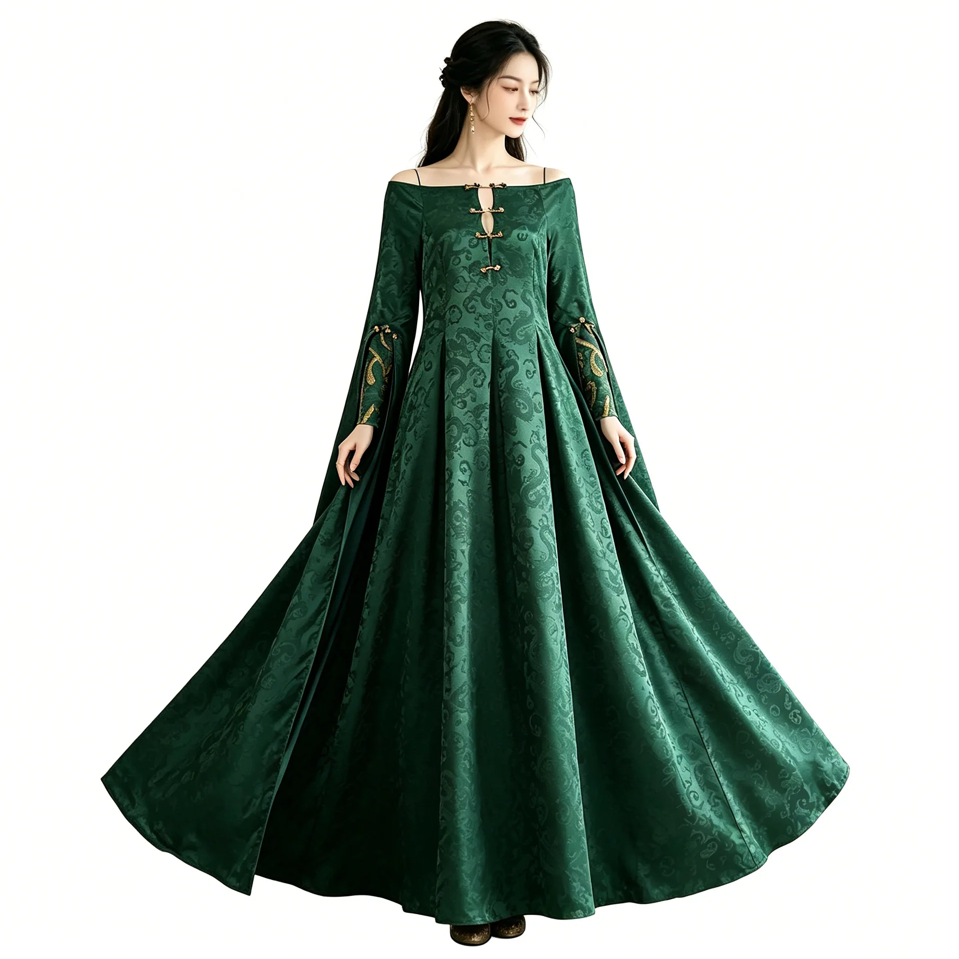 House of the Dragon Alicent Hightower Dress Cosplay Costume Movie Character Halloween Masquerade Performance Clothes for Adults
House of the Dragon Alicent Hightower Dress Cosplay Costume Movie Character Halloween Masquerade Performance Clothes for Adults