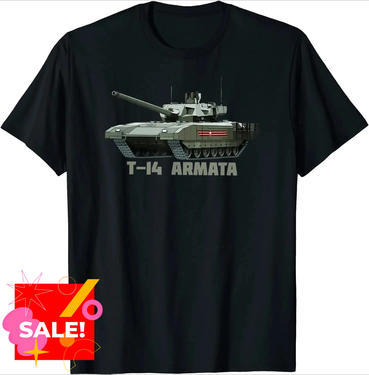 Русская футболка T-14 Armata Main Battle Tank. Летняя хлопковая мужская футболка с круглым вырезом и коротким рукавом, новинка S-3XL
Русская футболка T-14 Armata Main Battle Tank. Летняя хлопковая мужская футболка с круглым вырезом и коротким рукавом, новинка S-3XL
