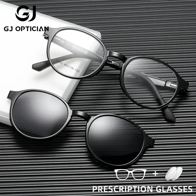 GJ OPTICIAN Magnetic Suction Glasses Polarizing Clip Sunglasses Great Wall Legs Fashion Round Frame Reading Prescription Glasses
GJ OPTICIAN Magnetic Suction Glasses Polarizing Clip Sunglasses Great Wall Legs Fashion Round Frame Reading Prescription Glasses