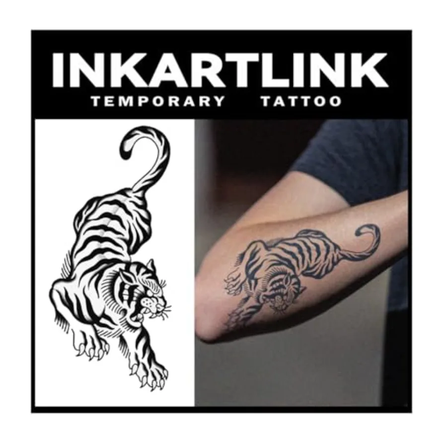 Tattoo Tech, 2 Sheets Medium Semi Permanent Tattoo, Adult Art Design Temporary Tattoos, Lasts 1-2 Weeks, Waterproof, Realistic
Tattoo Tech, 2 Sheets Medium Semi Permanent Tattoo, Adult Art Design Temporary Tattoos, Lasts 1-2 Weeks, Waterproof, Realistic