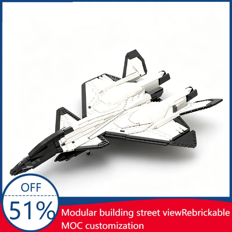 NEW 4067Pcs 1:35 Scale Xfa-33 Fenrir Fighter Jet Model Building Blocks Educational Diy Assembly Toy Gift For Collection Display
NEW 4067Pcs 1:35 Scale Xfa-33 Fenrir Fighter Jet Model Building Blocks Educational Diy Assembly Toy Gift For Collection Display