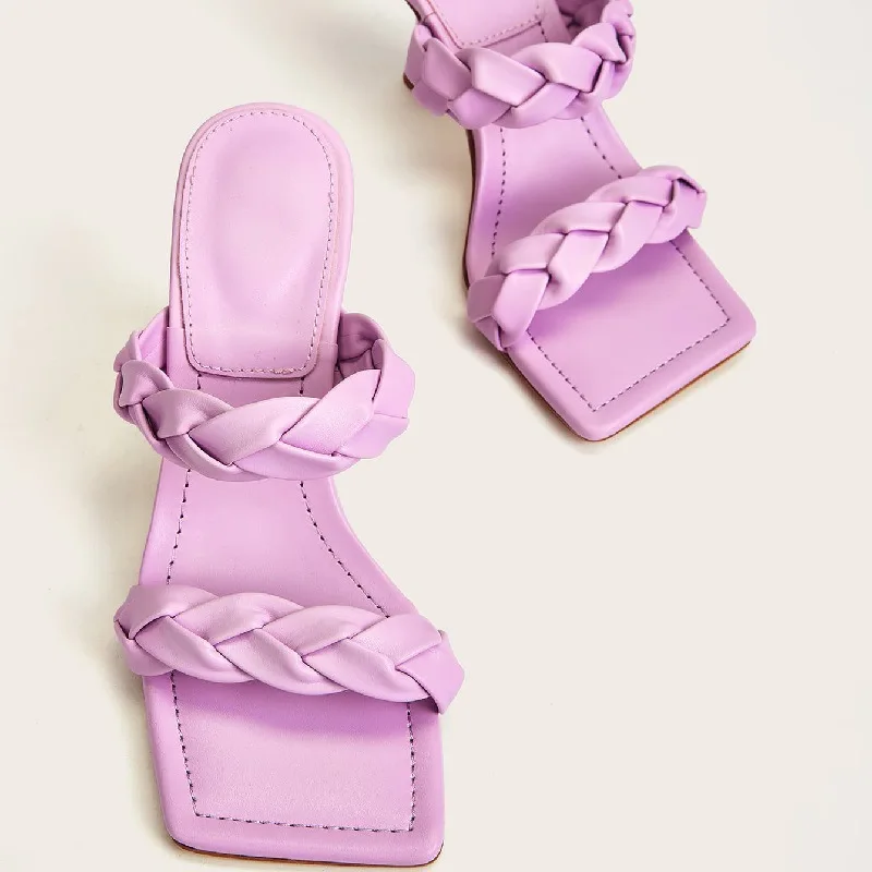2022 Slides Sandals Ladies Slippers High Heels Women Pumps Casual Outside Square Toe Purple Female Shoes Women Flip Flops
2022 Slides Sandals Ladies Slippers High Heels Women Pumps Casual Outside Square Toe Purple Female Shoes Women Flip Flops