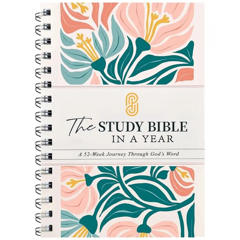 IALJ-Womens Bible Study Plan-The Bible In A Year:52-Week Spiral Study Guide Through Gods Word 52-Week
IALJ-Womens Bible Study Plan-The Bible In A Year:52-Week Spiral Study Guide Through Gods Word 52-Week