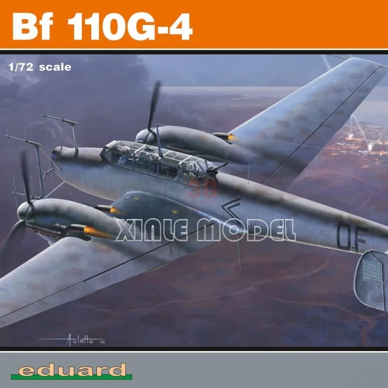 Набор пластиковых сборных моделей самолетов Eduard 7094 Bf 110G-4 ProfiPack 1/72
Набор пластиковых сборных моделей самолетов Eduard 7094 Bf 110G-4 ProfiPack 1/72