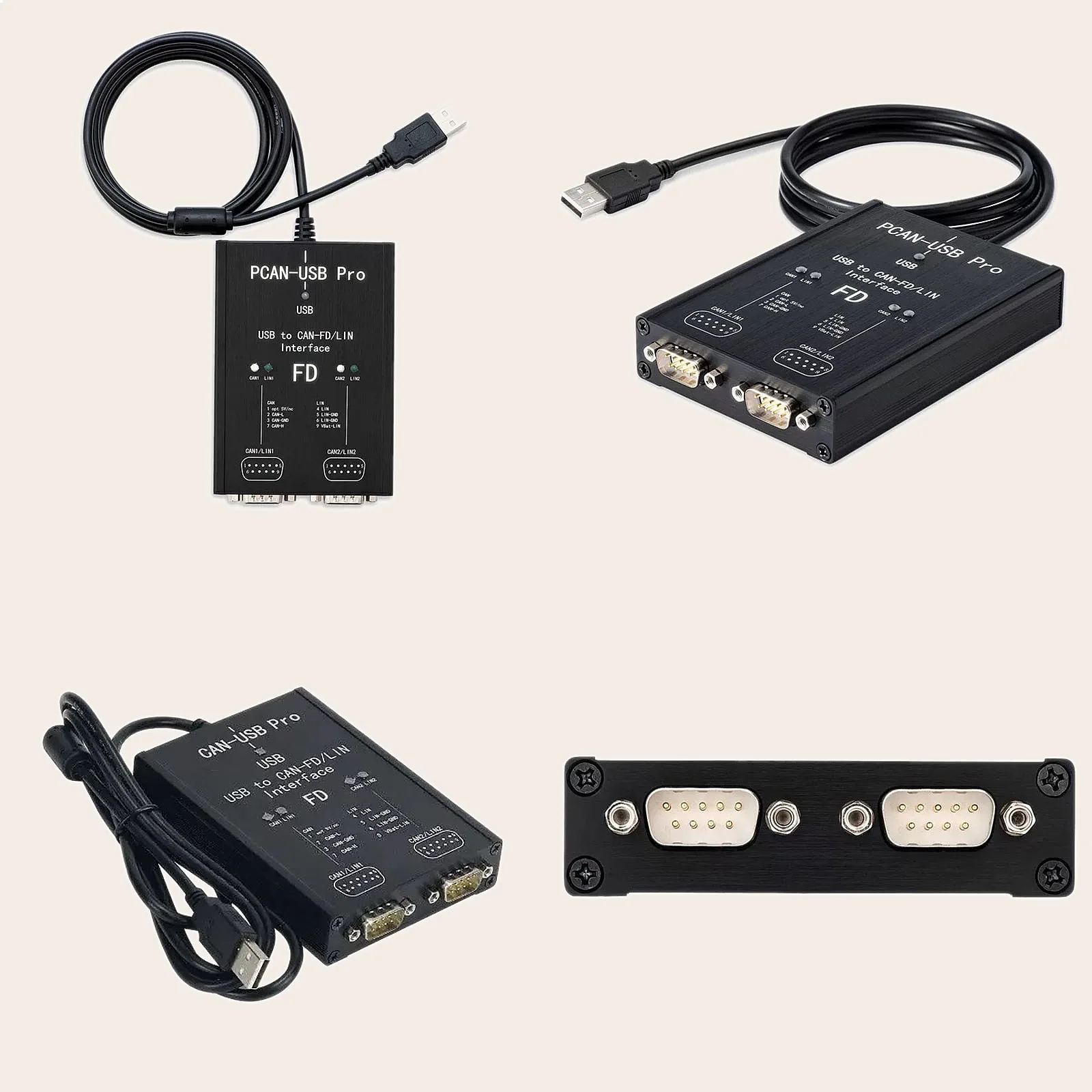 PCAN FD PRO 8M/12M Dual Channel CAN FD Adapter Replacement for IPEH-004061
PCAN FD PRO 8M/12M Dual Channel CAN FD Adapter Replacement for IPEH-004061