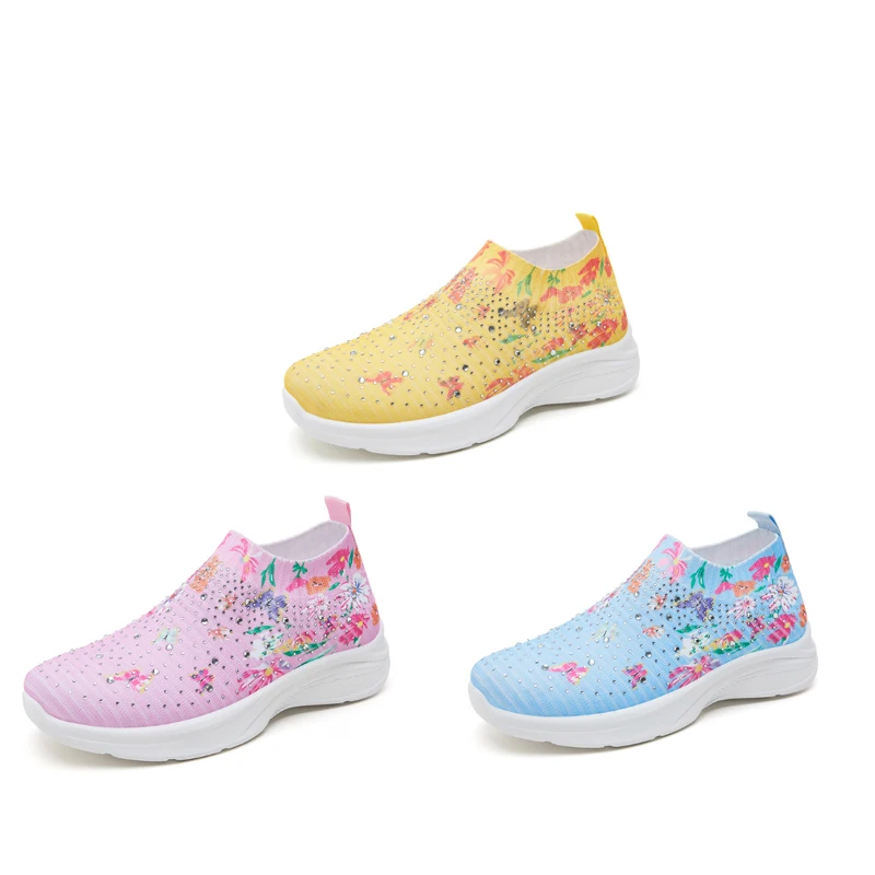 Spring Summer Women Breathable New Fashion Water Diamond Decoration Comfortable Breathable Casual Shallow Mouth Sports Shoes
Spring Summer Women Breathable New Fashion Water Diamond Decoration Comfortable Breathable Casual Shallow Mouth Sports Shoes
