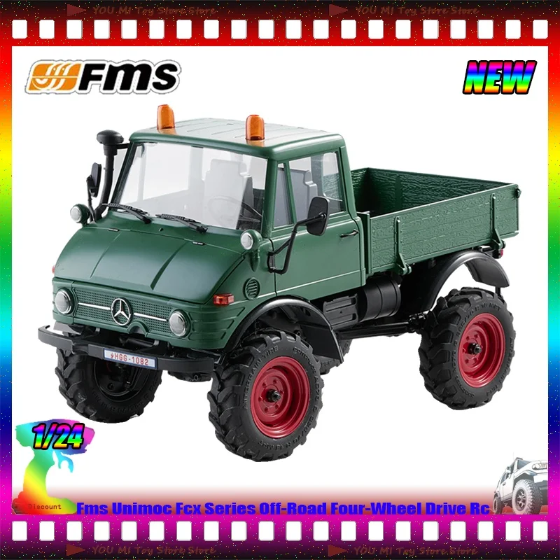 Fms 1/24 Unimoc Fcx Series Внедорожный полноприводный радиоуправляемый альпинистский автомобиль с дистанционным управлением Электрический симулятор Модель автомобиля Пользовательская игрушка
Fms 1/24 Unimoc Fcx Series Внедорожный полноприводный радиоуправляемый альпинистский автомобиль с дистанционным управлением Электрический симулятор Модель автомобиля Пользовательская игрушка