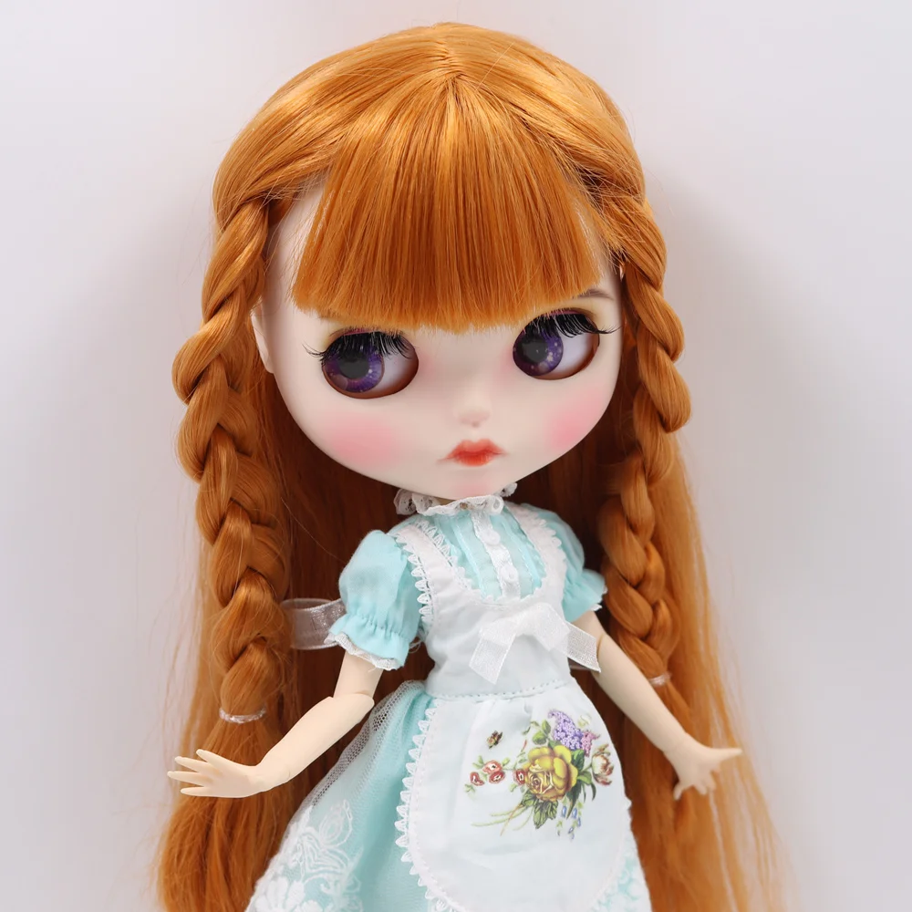 ICY DBS Blyth Doll Fair Skin Matter Skin Imbir Hair Beep Lips Ручная роспись Макияж 30 см Azone Doll Festival Подарок на день рождения для девочки
ICY DBS Blyth Doll Fair Skin Matter Skin Imbir Hair Beep Lips Ручная роспись Макияж 30 см Azone Doll Festival Подарок на день рождения для девочки