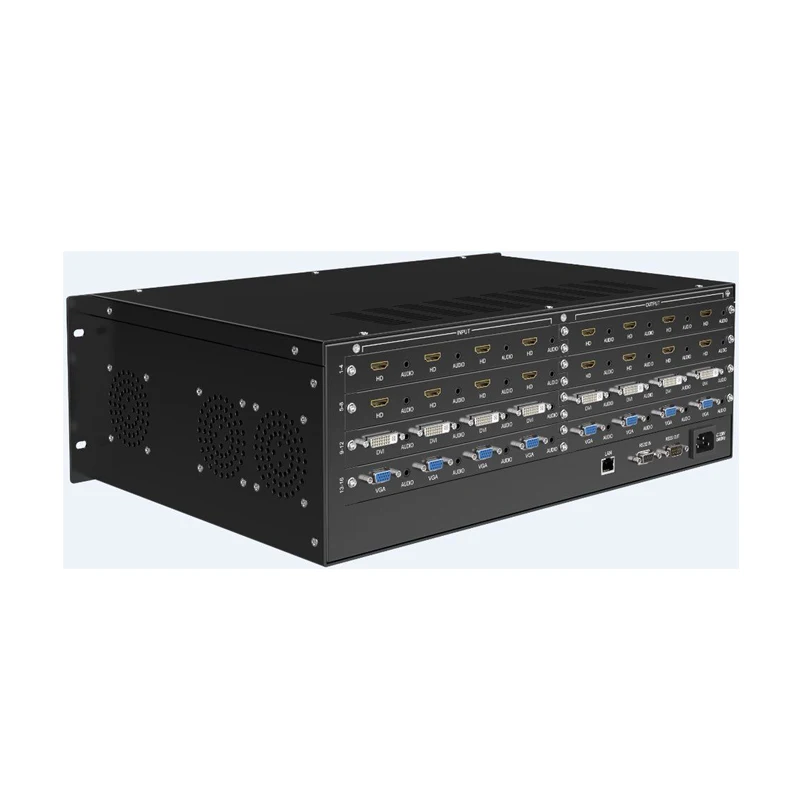 16 In 16 Out 1080p 16x16 32x32 Hdmi бесшовный Гибридный матричный переключатель
16 In 16 Out 1080p 16x16 32x32 Hdmi бесшовный Гибридный матричный переключатель