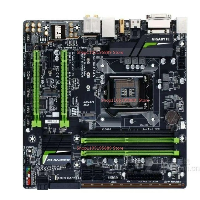 Для Gigabyte G1. Основная плата Snper M7 с поддержкой MATX NVME DDR4 1151-контактный 67 поколения
Для Gigabyte G1. Основная плата Snper M7 с поддержкой MATX NVME DDR4 1151-контактный 67 поколения