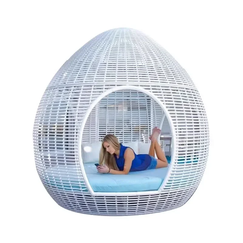 ~Outdoor Lounger Rattan Sofa Bed Swimming Pool Terrace Nest Round Bed Leisure Lounger Outdoor Round
~Outdoor Lounger Rattan Sofa Bed Swimming Pool Terrace Nest Round Bed Leisure Lounger Outdoor Round