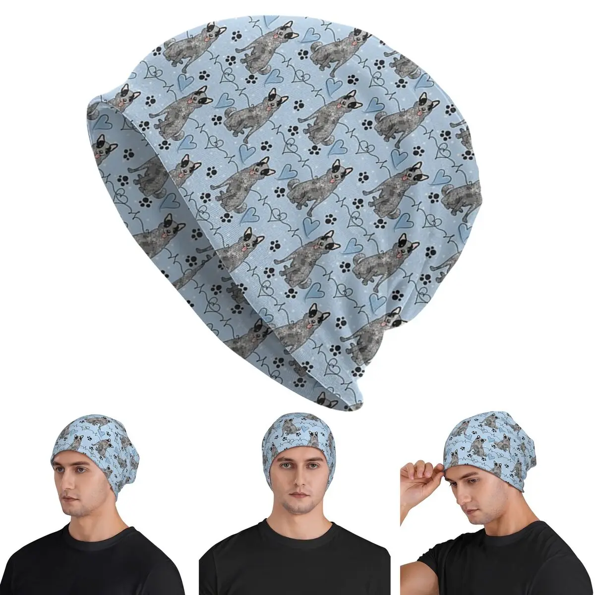 LOVE Blue Heeler Australian Cattle Dog 1 Skullies Beanies Hats Warm Autumn Winter Outdoor Cap Knitted Bonnet Caps for Unisex
LOVE Blue Heeler Australian Cattle Dog 1 Skullies Beanies Hats Warm Autumn Winter Outdoor Cap Knitted Bonnet Caps for Unisex