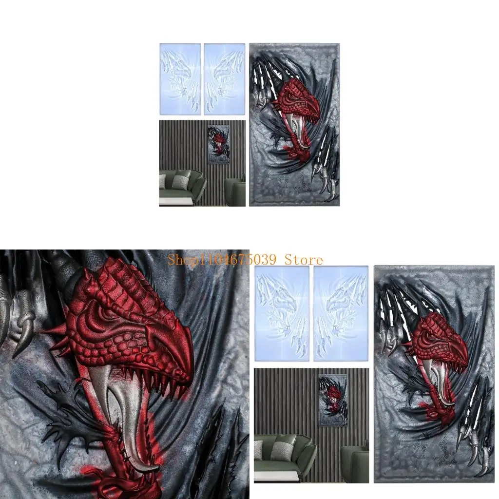 5asd Fierce Dragon Wall Decoration Silicone Mold DIY Handicraft Epoxy Resin Molds
5asd Fierce Dragon Wall Decoration Silicone Mold DIY Handicraft Epoxy Resin Molds