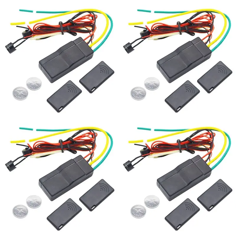 4X 12V Car Immobilizer Anti-Hijacking 2.4Ghz RFID Wireless Car Engine Lock Wireless Immobilizer Auto Lock
4X 12V Car Immobilizer Anti-Hijacking 2.4Ghz RFID Wireless Car Engine Lock Wireless Immobilizer Auto Lock
