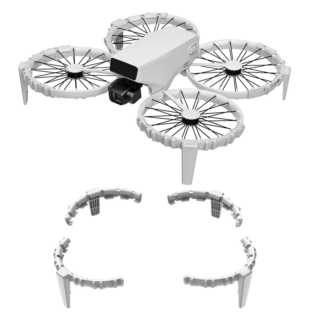 For Flip Drone Propeller Guard Case Lightweight Anti-Collision Ring Protection Kit Bumper Protector Drone Accessories