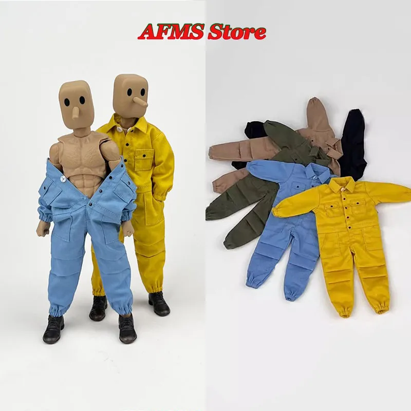 CCN1211 5 Colors 1/12 Male Soldier Conjoined Work Clothes Multiple Pockets Sports Lapel Jackets Fit 6inch Action Figure Model
CCN1211 5 Colors 1/12 Male Soldier Conjoined Work Clothes Multiple Pockets Sports Lapel Jackets Fit 6inch Action Figure Model