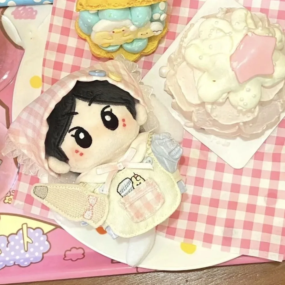 Clothes Kitchen 10cm Cotton Doll Clothes Headscarf Suit Doll Clothes Outfit Cute Cartoon Doll Dress Up Set Doll Accessories
Clothes Kitchen 10cm Cotton Doll Clothes Headscarf Suit Doll Clothes Outfit Cute Cartoon Doll Dress Up Set Doll Accessories