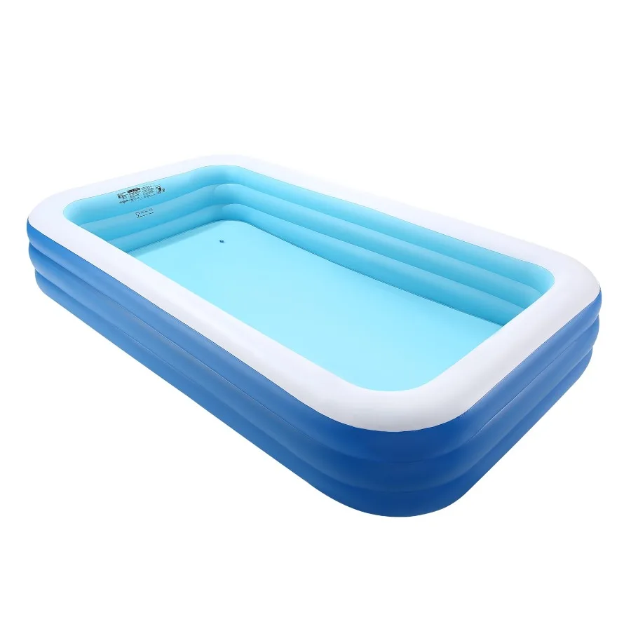 Inflatable Pool 118 x 67 x 20 inch Large Blow-Up Swimming Pool Family-Sized Pool with Repair Patches Suitable for Adults Indoor
Inflatable Pool 118 x 67 x 20 inch Large Blow-Up Swimming Pool Family-Sized Pool with Repair Patches Suitable for Adults Indoor