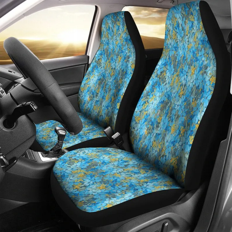 Blue Flower Car Seat Covers, Custom Made Cover Gifts New Cute Car Accessories Car Decor
Blue Flower Car Seat Covers, Custom Made Cover Gifts New Cute Car Accessories Car Decor