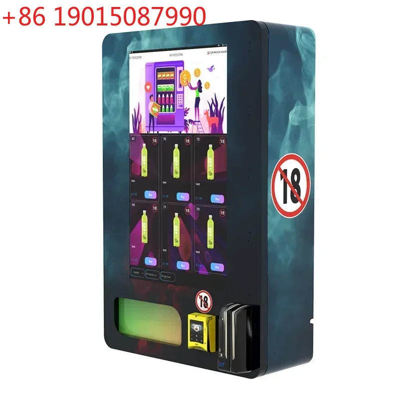 32" Touch Screen Wall Mounted Mini Vending Machine with age verification can customized Small
32" Touch Screen Wall Mounted Mini Vending Machine with age verification can customized Small