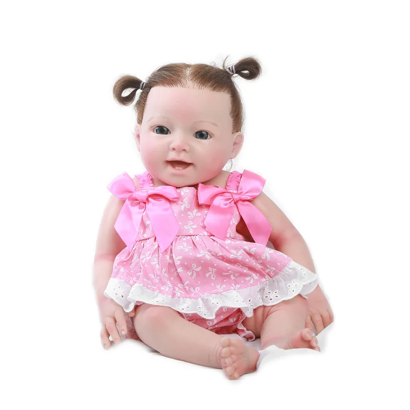 Silicone Rebirth Girl Dolls Available From Stock 18 Inch Soft Full Silicone Real Cute Baby Dolls
Silicone Rebirth Girl Dolls Available From Stock 18 Inch Soft Full Silicone Real Cute Baby Dolls