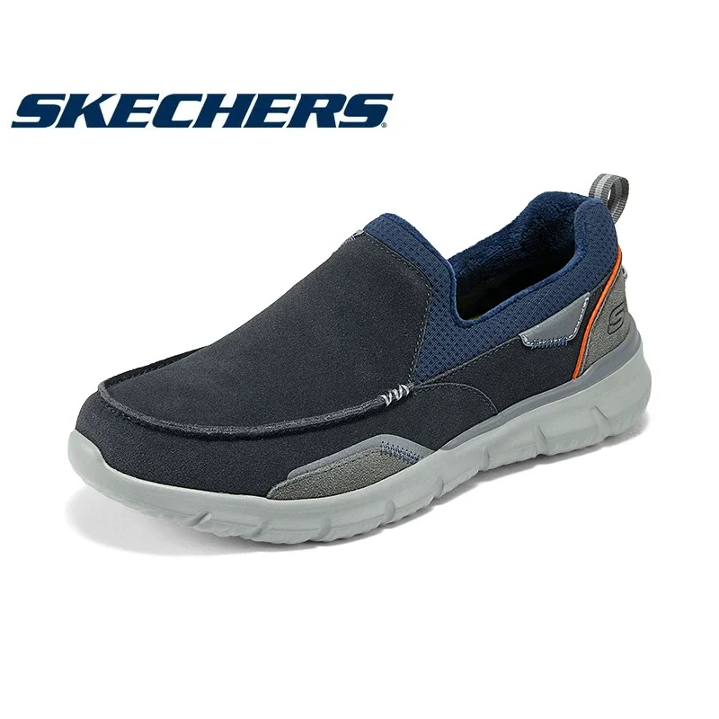 Skechers/мужская замшевая кожаная обувь в стиле ретро, осенне-зимние теплые прогулочные лоферы, мужские легкие лоферы на плоской подошве, роскошная модная обувь
Skechers/мужская замшевая кожаная обувь в стиле ретро, осенне-зимние теплые прогулочные лоферы, мужские легкие лоферы на плоской подошве, роскошная модная обувь